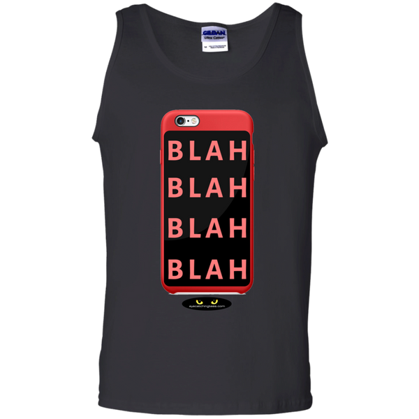 BLAH, BLAH, BLAH - 100% Cotton Tank Top