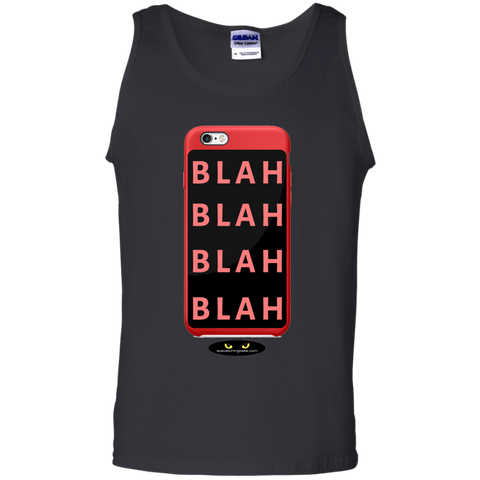 BLAH, BLAH, BLAH - 100% Cotton Tank Top