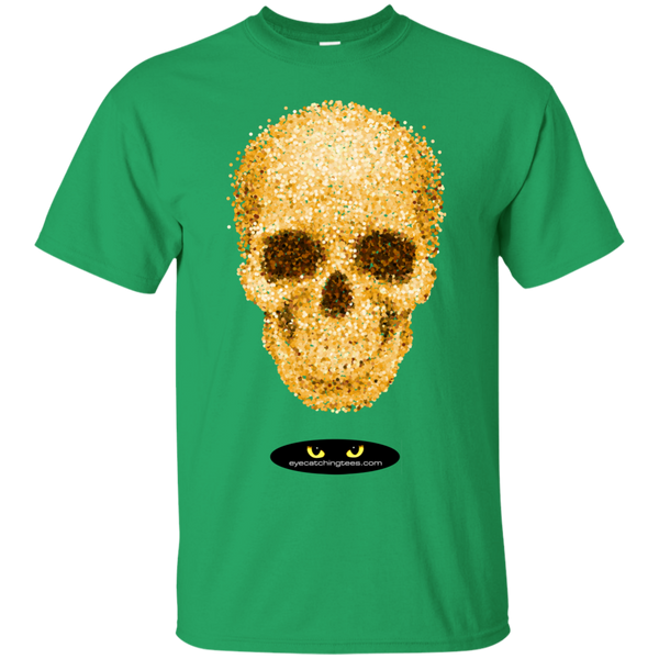 Golden Designer Skull - Ultra Cotton T-Shirt