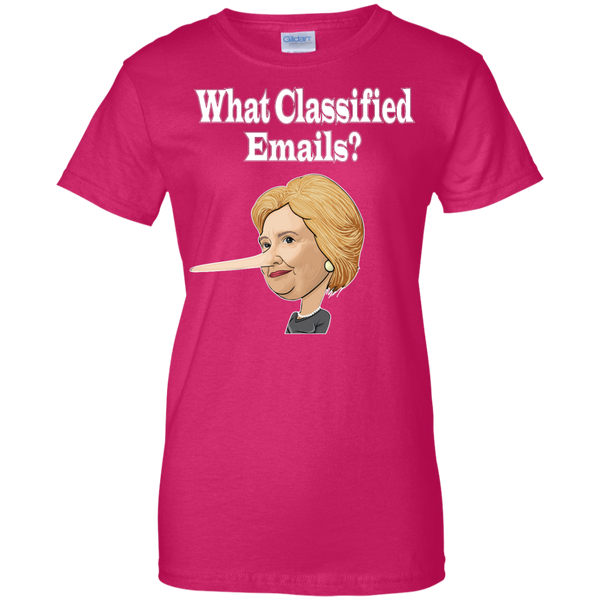 What Classified Emails? - Ladies' 100% Cotton T-Shirt