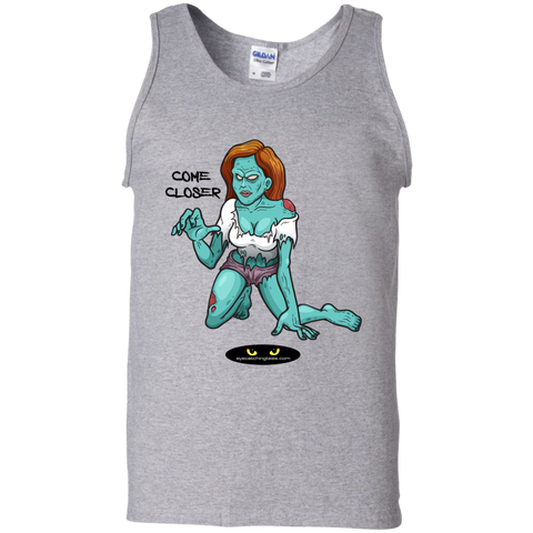 Zombie Girl, Come Closer - 100% Cotton Tank Top