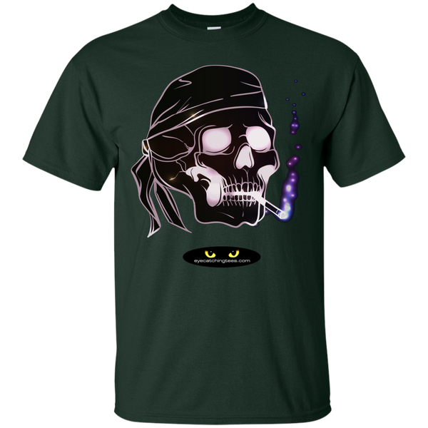 Biker Skull - Custom Ultra Cotton T-Shirt