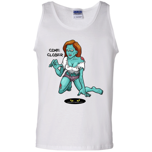 Zombie Girl, Come Closer - 100% Cotton Tank Top