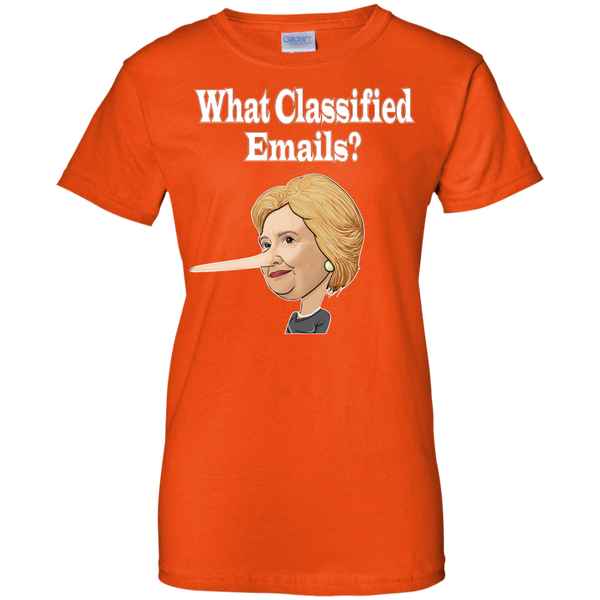 What Classified Emails? - Ladies' 100% Cotton T-Shirt