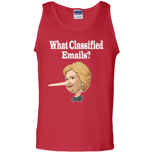 What Classified Emails? -  100% Cotton Tank Top