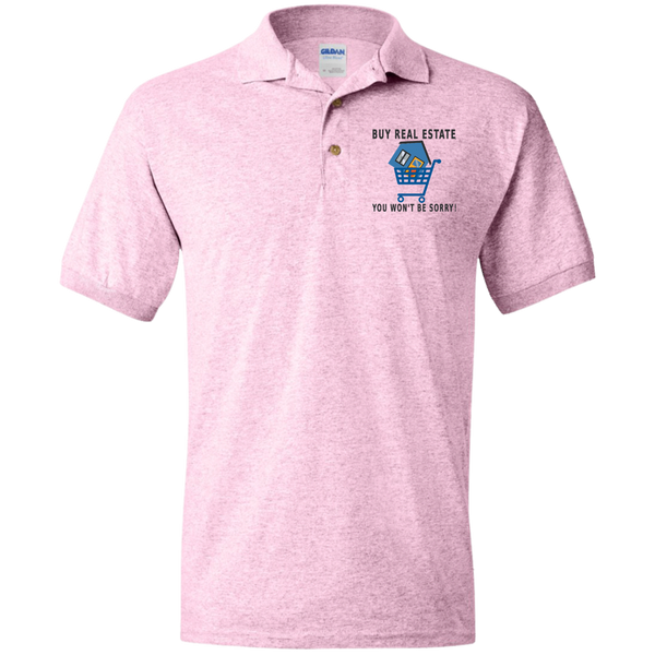 Buy Real Estate! - Unisex Embroidered Polo