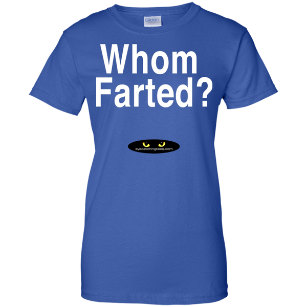 Whom Farted? - Ladies' 100% Cotton T-Shirt