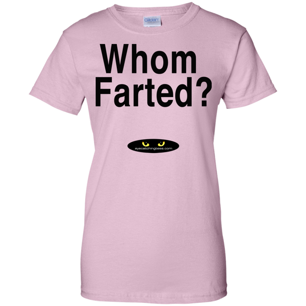 Whom Farted? - Ladies' 100% Cotton T-Shirt