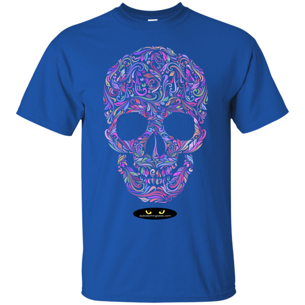 Colorful Skull Design - Ultra Cotton T-Shirt