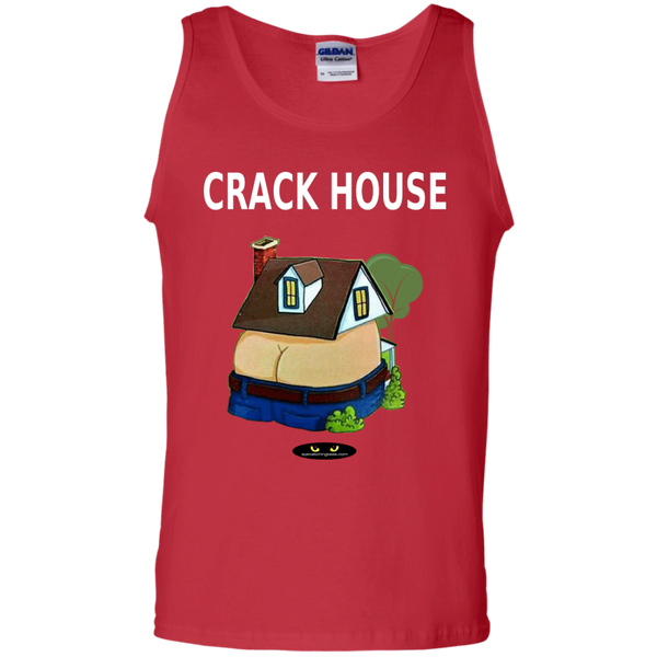 CRACK HOUSE - 100% Cotton Tank Top