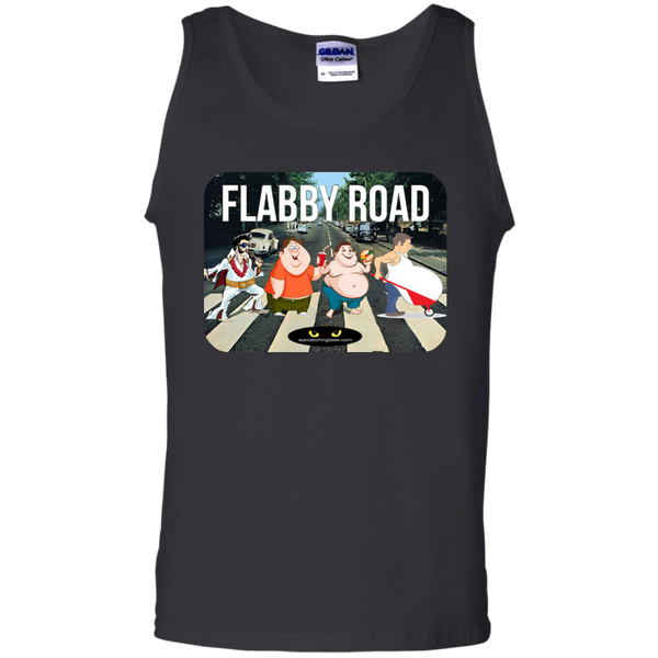 FLABBY ROAD - 100% Cotton Tank Top