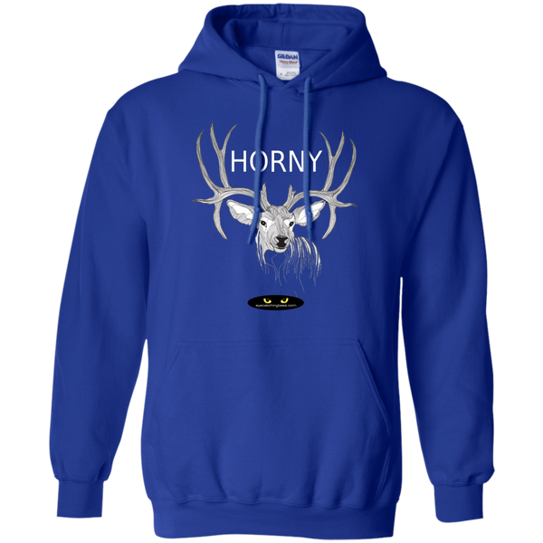 HORNY -  Pullover Hoodie