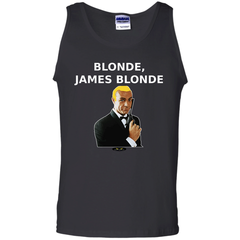 Blonde, James Blonde - Cotton Tank Top