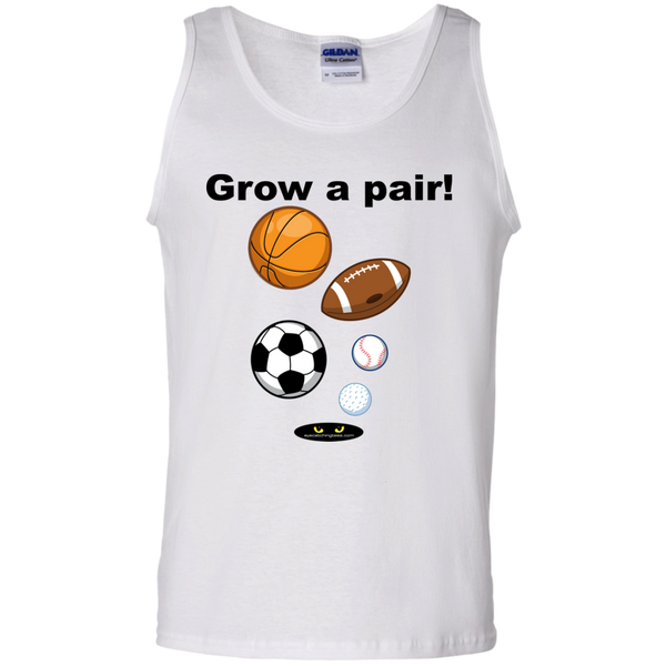 Grow a oair! _ 100% Cotton Tank Top