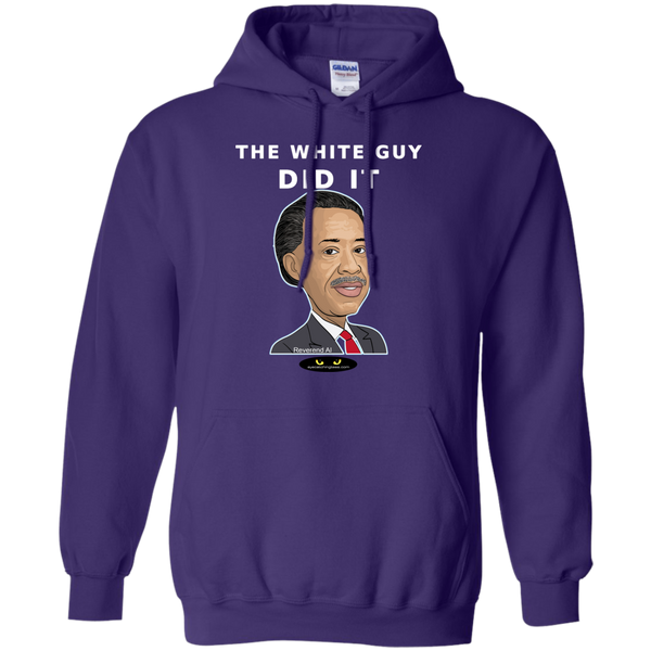 The White Guy Did It - Pullover Hoodie