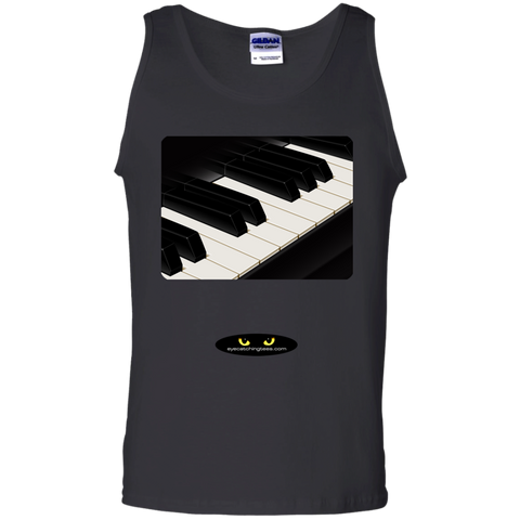 Piano Keys - 100% Cotton Tank Top