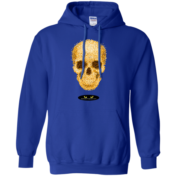 Golden Skull - Pullover Hoodie 8 oz