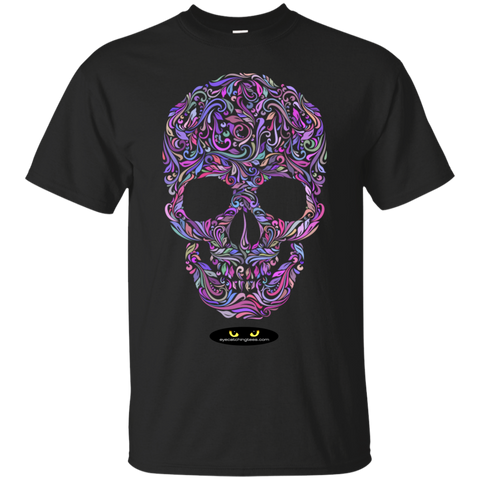 Colorful Skull Design - Ultra Cotton T-Shirt