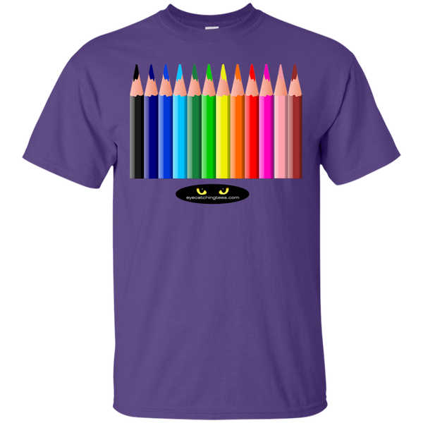 Hot Colored Pencils - Ultra Cotton T-Shirt