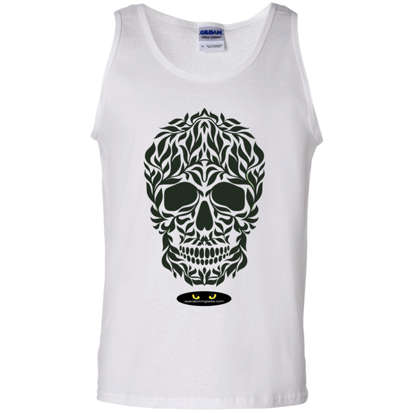 Ornate Skull - 100% Cotton Tank Top