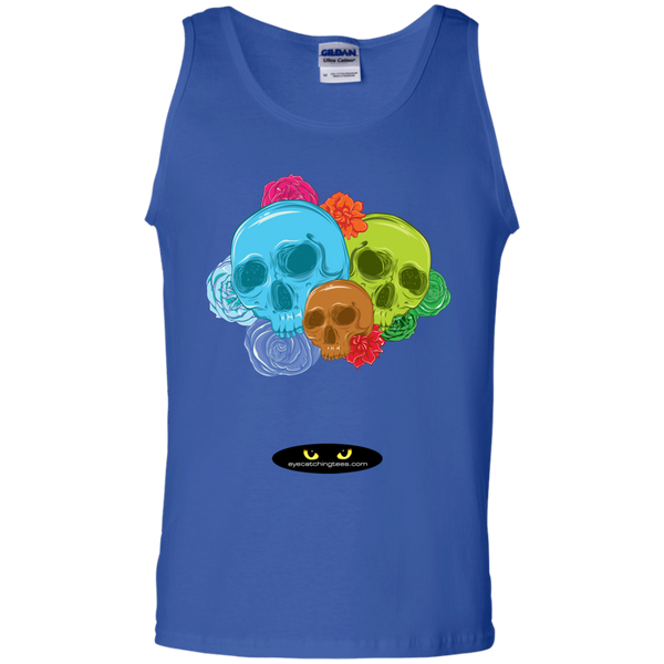 Skulls & Roses - 100% Cotton Tank Top