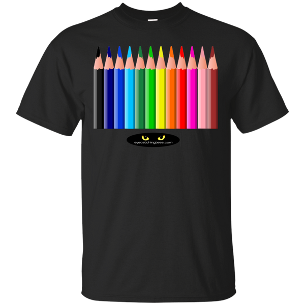 Hot Colored Pencils - Ultra Cotton T-Shirt