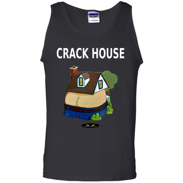 CRACK HOUSE - 100% Cotton Tank Top